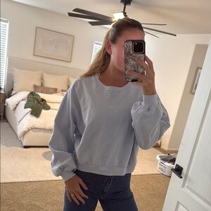 Light Blue Sweatshirt